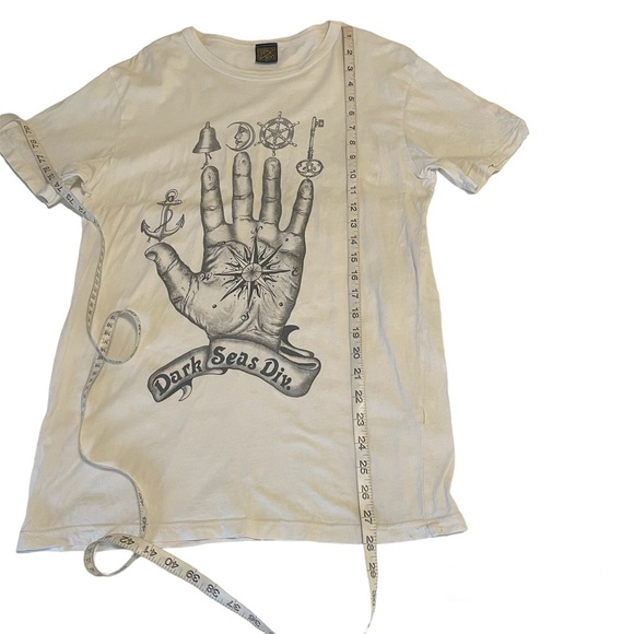 Dark Seas T-Shirt Small Nautical Mens - Picture 7 of 8